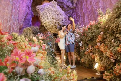 Step into a floral paradise at Seacon Square