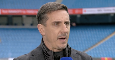 Gary Neville gives definitive Man Utd title verdict after unearthing Erik ten Hag theory