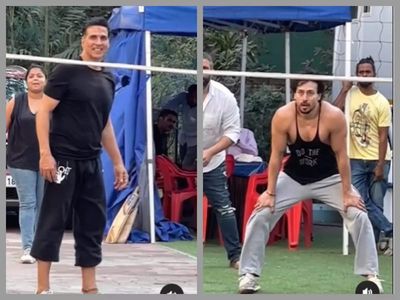 Akshay Kumar pens a heartfelt note for 'Bade Miyan Chote Miyan' co-star Tiger Shroff; thanks him for challenging him on sets – WATCH video