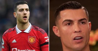 Diogo Dalot reaction to Man Utd substitute proves Cristiano Ronaldo spot on