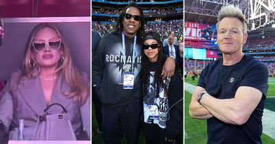 Rihanna's A-list Superbowl as celeb fans from Adele and Jay-Z party at halftime show