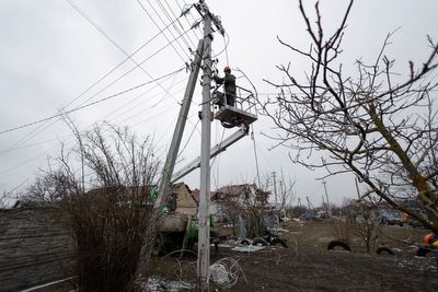 Ukraine says energy needs being met after Russian air strikes