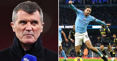 Roy Keane slams Jack Grealish after Man City star's role in dubious Aston Villa penalty