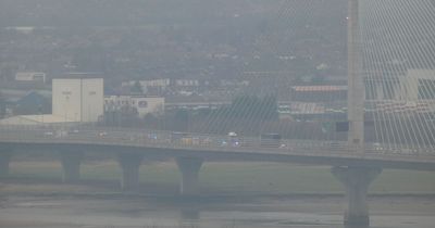 Mersey Gateway lanes shut after lorry and car crash