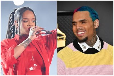 Rihanna pregnant: Chris Brown congratulates ex on second pregnancy revealed during Super Bowl performance