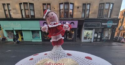 Scots are 'loving' Valentine's Day postbox decoration created by mystery crafter