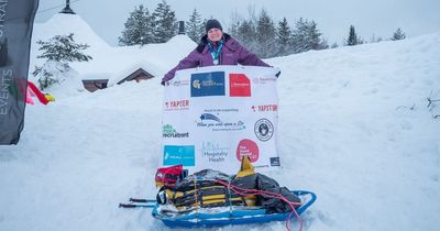 Intrepid West Lothian woman conquers Arctic Circle to raise £4000 for charity