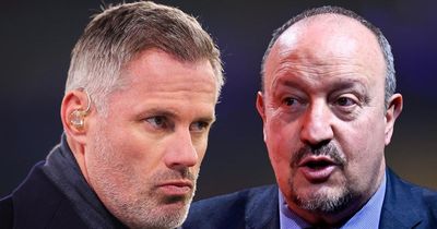 Jamie Carragher stunned by Rafa Benitez's controversial Liverpool and Everton claim