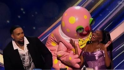 Dancing On Ice fans in hysterics as Mr Blobby causes chaos during live show