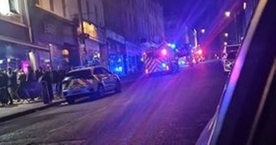 Fire and police on Park Street in Bristol after 'smoke machine' false alarm