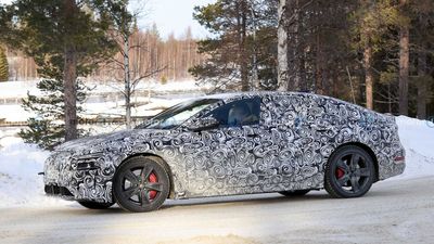 Audi RS6 E-Tron Spied Previewing Future Electric Sport Sedan
