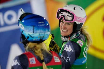AP Interview: Moltzan catching up to US teammate Shiffrin