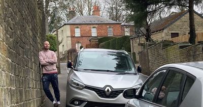 Man's nightmare as parked cars surround his home - and there's nothing he can do