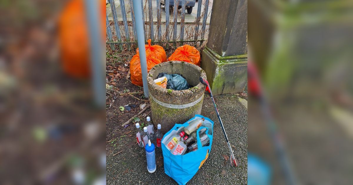 Anger as massive laughing gas cannister and bottles…