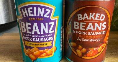 'I compared Sainsbury's 52p beans and sausages to Heinz and regretted one thing'