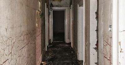 Eerie images reveal inside remains of abandoned children's home with haunting past