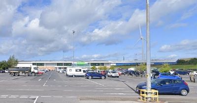 40 vehicles gathered in Asda car park broken up by police with a dispersal order