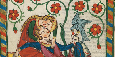 Valentine’s Day’s connection with love was probably invented by Chaucer and other 14th-century poets