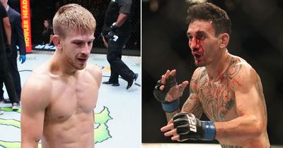 Arnold Allen rejects Max Holloway's 'best boxer' claim ahead of UFC clash