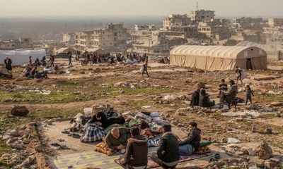 Grief and desperation in Idlib as earthquake compounds crises