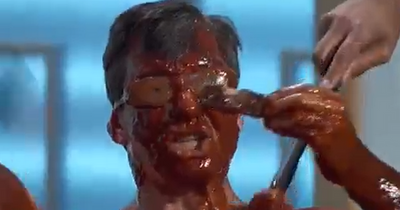 The Talk fans torn as Jerry O'Connell bathes in giant BBQ sauce pot after Super Bowl bet