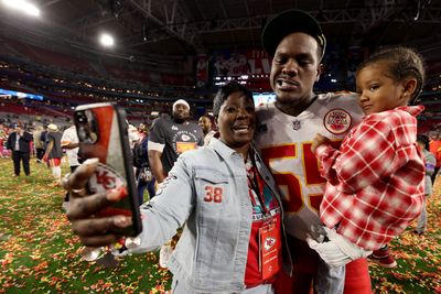 Frank Clark overfilled with joy following Chiefs win in Super Bowl LVII