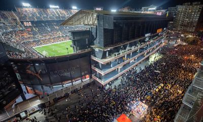 Valencia hurtle towards relegation as another protest engulfs Mestalla