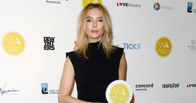 Jodie Comer stuns on red carpet as she wins Best Performer award at WhatsOnStage
