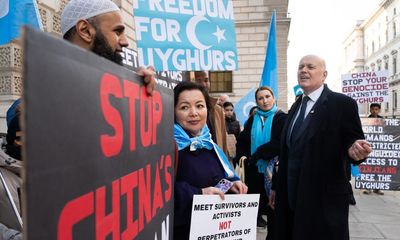 Iain Duncan Smith accuses Xinjiang governor of ‘murder’ at Uyghur protest