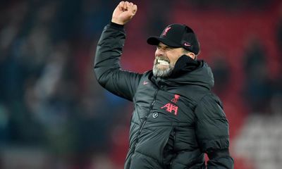 Jürgen Klopp ‘relief’ after Liverpool’s first league win of the year