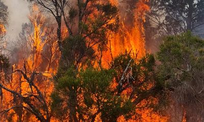 Queensland bushfires: firefighters battle 18 blazes in Western Downs as severe thunderstorms forecast for south-east