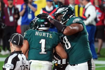 Eagles tackle Jordan Mailata had perfect Super Bowl clapback to Jalen Hurts’ ‘system QB’ critics