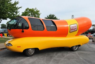 Wienermobile in a pickle after falling victim to catalytic converter thieves
