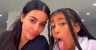 Kim Kardashian shows off North's impressive artwork as youngster draws family portraits