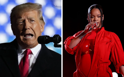 ‘Epic fail’: Trump attacks Rihanna’s Super Bowl performance