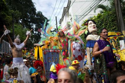 'Rebirth' in Rio as carnival street parties return