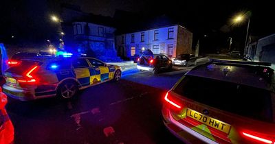 Town hit by two car chases within hours as police dog hunts down suspect