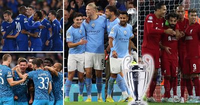 Champions League power rankings as Liverpool, Chelsea, Man City and Spurs return to action