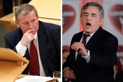 Gordon Brown's report on UK future branded 'stale' and 'irrelevant' by Labour MSP