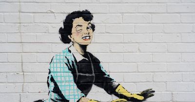Banksy confirms 'domestic abuse' street art is one of his