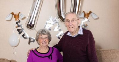 Couple celebrate 70th wedding anniversary on Valentine's Day