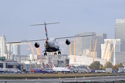 Freezing fog causes flights to be cancelled from London City Airport