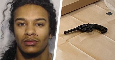 Desperate criminal tried to hide loaded gun in an extractor fan after cops burst in - it didn't end well