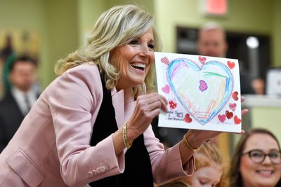 Open hearts, helping hands: Jill Biden's valentine to US