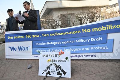 Russians who fled war win case to end stay at South Korea airport