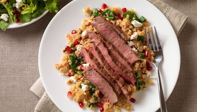 Menu planner: Make it a special day with pomegranate steak