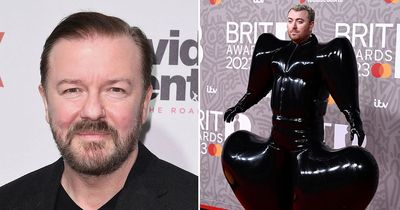 Ricky Gervais divides fans with savage Sam Smith jibe after BRIT Awards drama