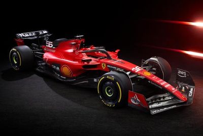 F1: Charles Leclerc takes ‘special’ Ferrari SF-23 for a spin in front of fans as 2023 car launched