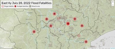 A social justice group is calling for an investigation into eastern Kentucky floods