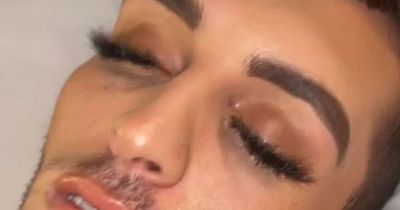 Woman upset when boyfriend fell asleep on birthday gave him makeover in sleep